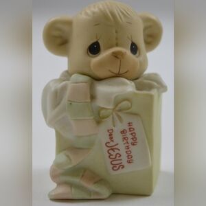 Precious Moments "Happy Birthday Dear Jesus" porcelain figurine